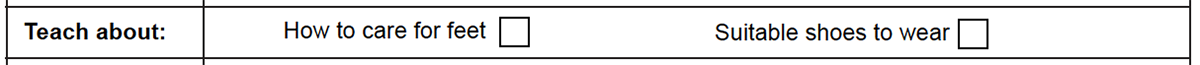 Teach about part of the Plan section of the form.