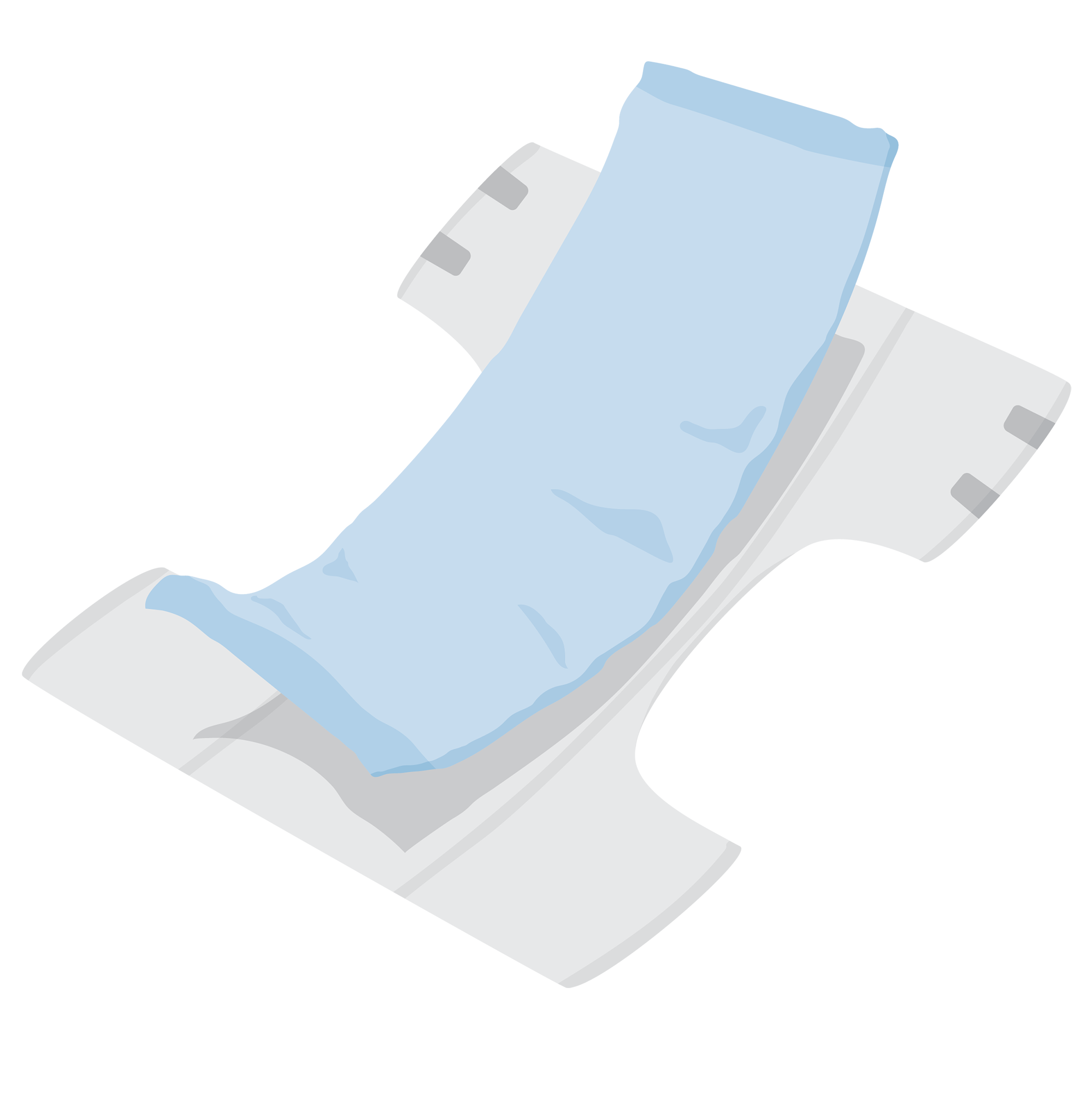 Single use unbacked pad added on top of a single use absorbent product.