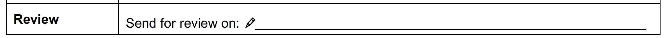 Review part of referral form