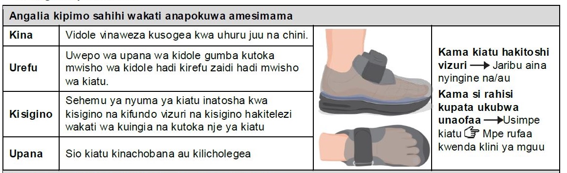 Shemu ya fomu inayohusika na kutafuta kipimo sahihi cha mvaaji wakati Wakati wa amesimama